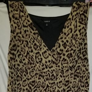 Torrid Animal Print dress size 2